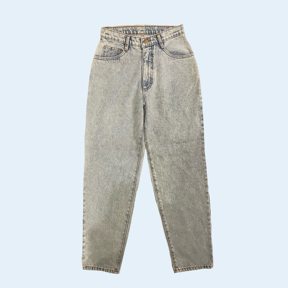 Los Angeles Apparel Light Blue High Rise Jeans